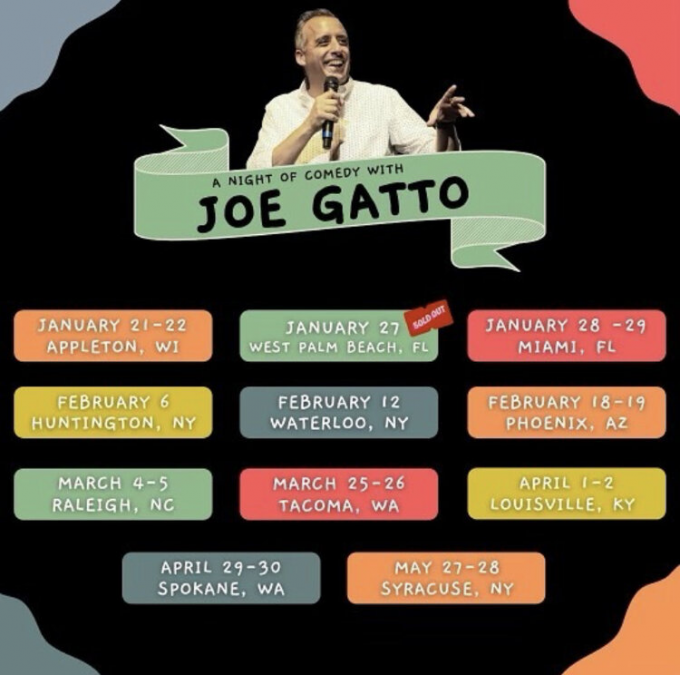 Joe Gatto at Cheyenne Civic Center