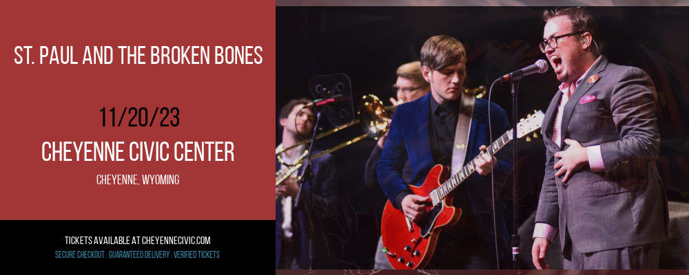 St. Paul and The Broken Bones at Cheyenne Civic Center