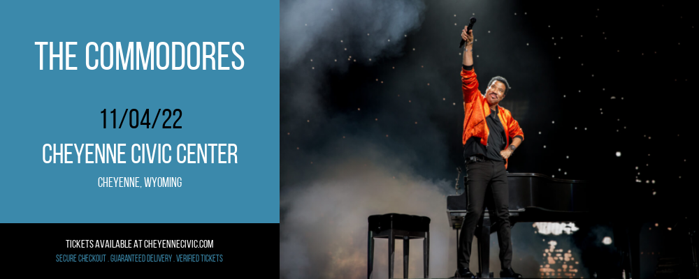 The Commodores at Cheyenne Civic Center tickets The Commodores at Cheyenne Civic Center