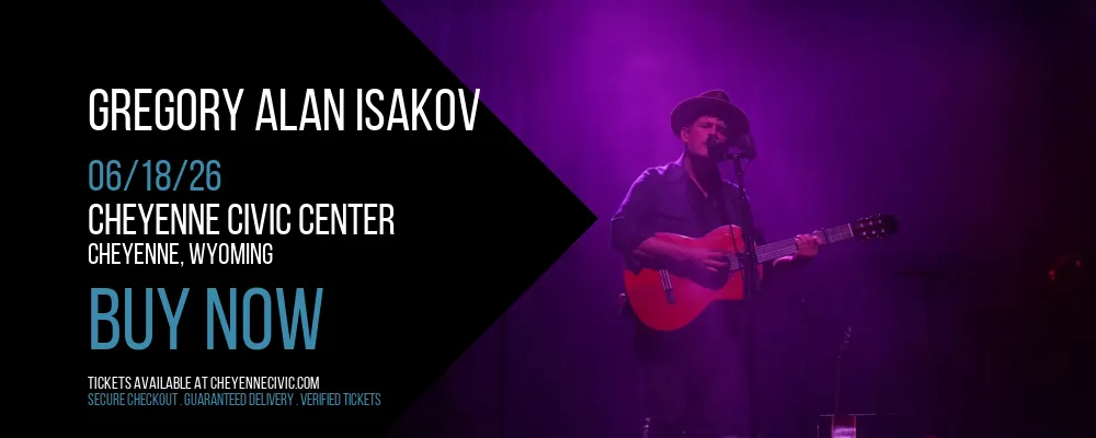 Gregory Alan Isakov at Cheyenne Civic Center